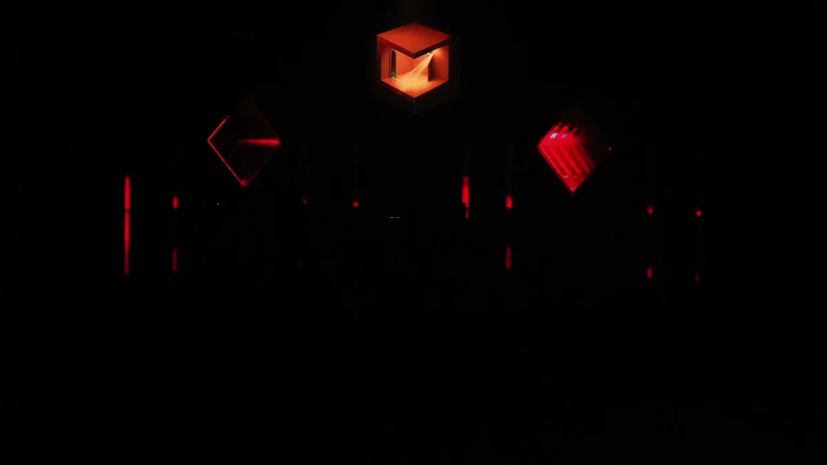 Mapping 3D audio-réactif · LED Audio-réactif — Ygnare à Interférence, Toulouse 2025 (6)