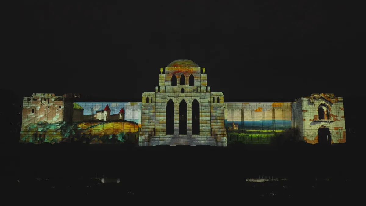 Mapping architectural — Odawara Castle · Japon, Odawara Castle 2024 (2)